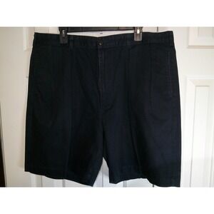 Polo Golf Ralph Lauren Pleated Shorts Chino Casual Navy Blue Mens Size 40‎